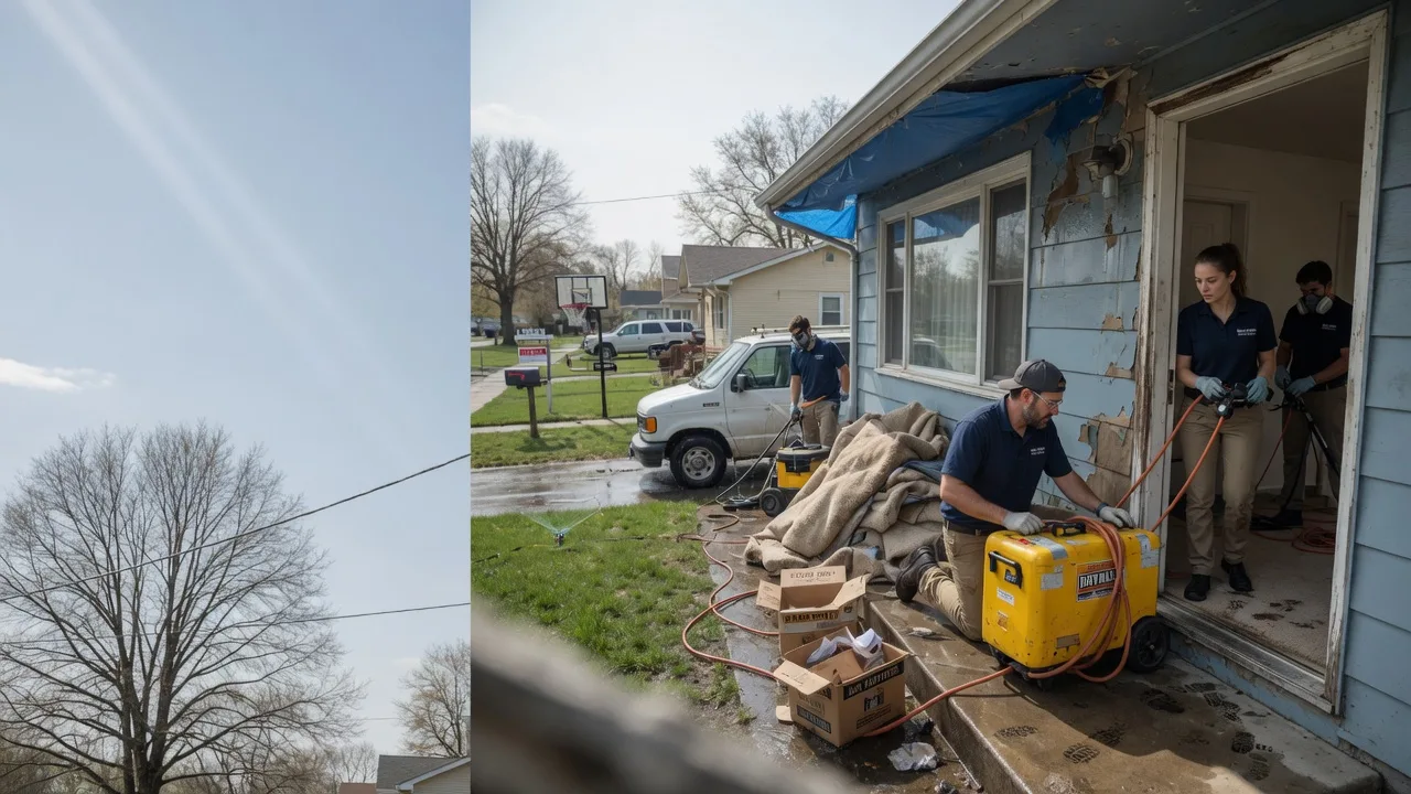 Basement Flood Cleanup in Chicopee, MA near me